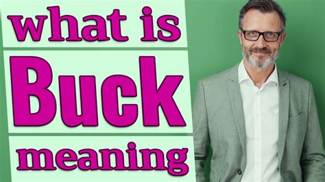bucks meaning.